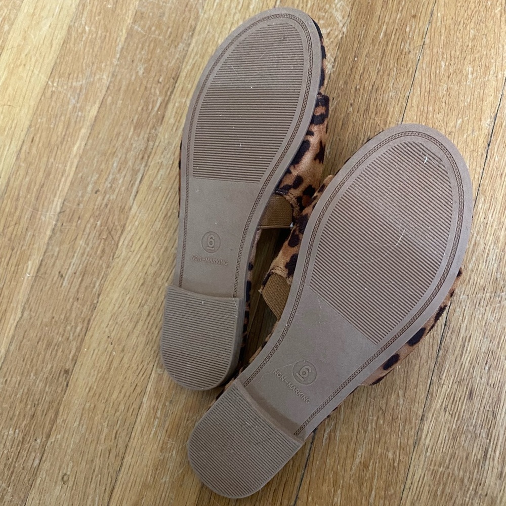 Cheetah Print Sandals size 6